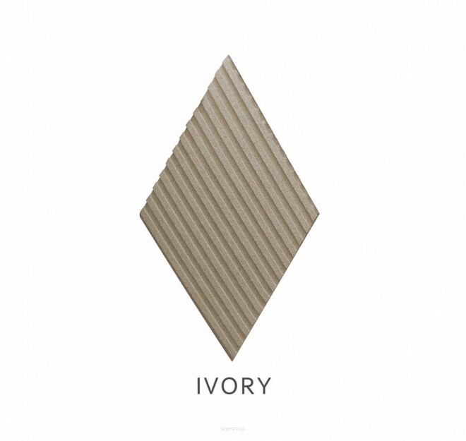3D Wandpaneele Stripe IVORY
