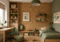 Wandkork MALTA GREEN 3MM - 3