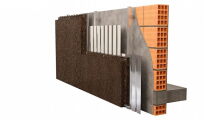 Expandierter Kork für Fassaden, 40 × 500 × 1000 mm - 2