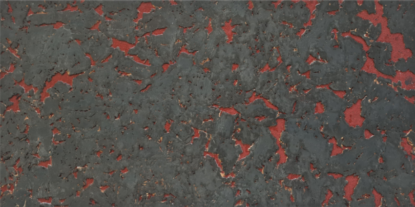 Wandkork Exclusive Red