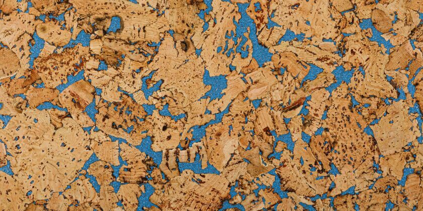 Wandkork MALTA BLUE 3MM