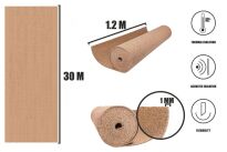 Korkrollen 1mm (30mx1.2m) – feinkörnig - 5