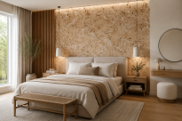 Wandkork MALTA SNOW BEIGE - 3