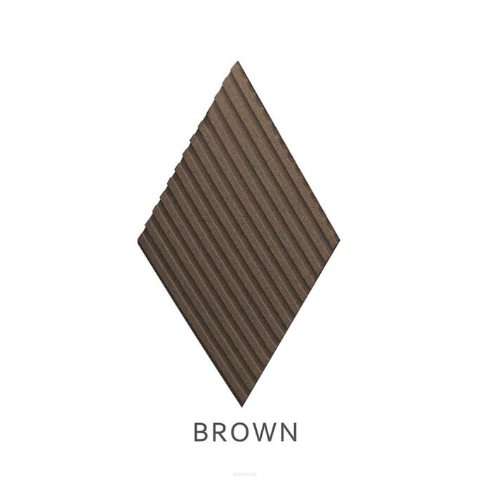 3D Wandpaneele Stripe BROWN