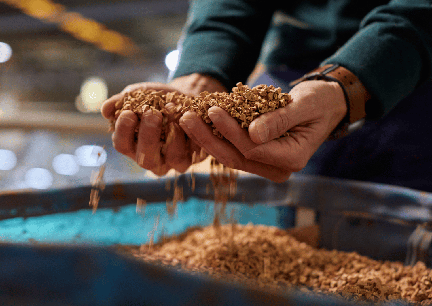 Granulierter Korken. Eigenschaften und Verwendungen